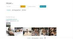 Desktop Screenshot of imodel.com